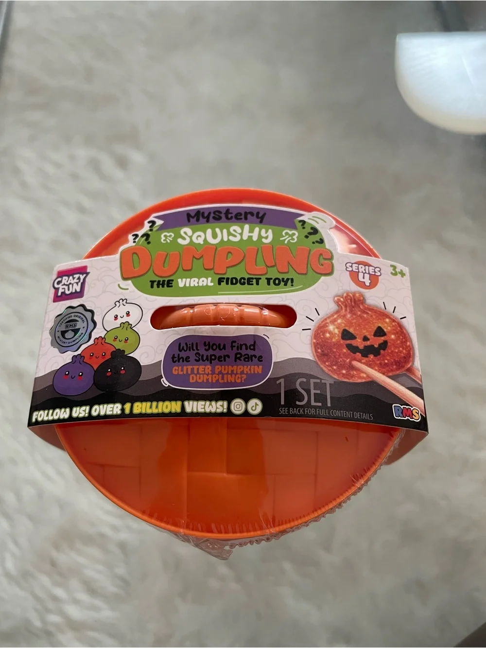 Mystery Squishy Dumpling - Orange